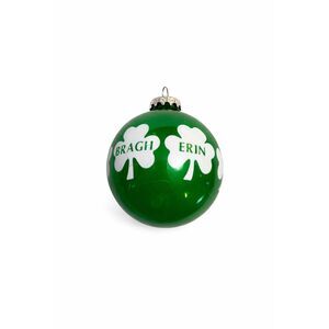 Bronners Austria Green Go Erin Bragh Vintage Christmas Ornament